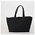 CHANEL Nuova Travel Line Tote Bag Canvas Set da 3 Nero Bianco CC Auth bs36791 - vista 2