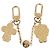 LOUIS VUITTON Catena Vivienne Petula Christmas Charm metallo M00875 Auth 197221M - vista 7