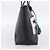 FENDI Tote Bag aus Leder Schwarz Multicolor 8BH198 Auth 198636A Mehrfarben - Ansicht 3