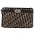 Borsa a tracolla Christian Dior Trotter Canvas Navy Gold Auth BA15147 D'oro Blu navy - vista 13
