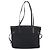 Borsa Tote PRADA Nylon Nero Tono Oro Auth 198624 - vista 2