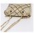 Bolso de hombro con cadena BALLY Cuero Gold Auth 196346 Dorado - vista 7