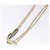 Bolso de hombro con cadena BALLY Cuero Gold Auth 196346 Dorado - vista 8