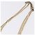 Bolso de hombro con cadena BALLY Cuero Gold Auth 196346 Dorado - vista 9