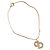 Bracciale Christian Dior metallo Gold Auth 188678 D'oro