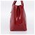 Borsa LOUIS VUITTON Monogram Vernis Wilshire PM Pomme D'amour M93642 Auth BA15121 Rosso - vista 3