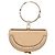Chloé Borsa a mano Chloe Nile Minaudière Vernice Beige Tono Oro Auth 198468A - vista 13