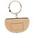 Chloé Borsa a mano Chloe Nile Minaudière Vernice Beige Tono Oro Auth 198468A - vista 2
