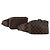 LOUIS VUITTON Damier Ebene Geronimos Shoulder Bag 2 Set N51994 LV Auth bs36785