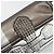 Borsa a tracolla BOTTEGA VENETA Rialto Chain in pelle Argento Auth 197328V - vista 19