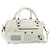 BALENCIAGA Borsa The box Pelle 2way White 145694 Auth am12395V Bianco