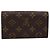 LOUIS VUITTON Monogram Porte Monnaie Billets Tresor Wallet M61730 Auth BA15260 Monogramma - vista 2