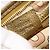 Borsa a tracolla GUCCI GG Canvas Sherry Line Beige Tono Oro 144388 Auth 198655 - vista 12