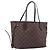 Borsa Tote LOUIS VUITTON Damier Ebene Neverfull PM N51109 LV Auth 197506