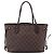Borsa Tote LOUIS VUITTON Damier Ebene Neverfull PM N51109 LV Auth 197506 - vista 2