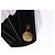 Borsa a mano Gianni Versace Medusa in vernice nera e oro Auth BA14906A Nero - vista 20