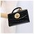 Borsa a mano Gianni Versace Medusa in vernice nera e oro Auth BA14906A Nero - vista 23