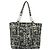 CHANEL Vichy Line Tote Bag aus Canvas Schwarz Silber CC Auth 198686 - Ansicht 13
