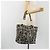 CHANEL Vichy Line Tote Bag aus Canvas Schwarz Silber CC Auth 198686 - Ansicht 22