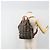 Pequin FENDI Pecan Rucksack PVC Leather Brown Gold Tone Auth 196153 Braun - Ansicht 28