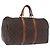 LOUIS VUITTON Monogram Keepall 50 Boston Bag M41426 LV Auth 195192 Monogramma