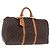LOUIS VUITTON Monogram Keepall 50 Boston Bag M41426 LV Auth 194908V Monogramma