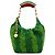 Borsa Loewe Squeeze Mini Watermelon in pelle e perline Bianco Rosso Multicolore Verde