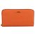 FENDI Long Wallet Leather Orange Silver Auth BA15216V Silvery - view 13