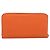 FENDI Long Wallet Leather Orange Silver Auth BA15216V Silvery - view 2