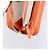 FENDI Long Wallet Leather Orange Silver Auth BA15216V Silvery - view 23