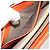 FENDI Long Wallet Leather Orange Silver Auth BA15216V Silvery - view 25