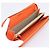 FENDI Long Wallet Leather Orange Silver Auth BA15216V Silvery - view 9