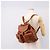 Zaino GUCCI Bamboo in pelle marrone e oro 003 2058 0016 Auth ka5812 D'oro - vista 27
