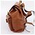 Zaino GUCCI Bamboo in pelle marrone e oro 003 2058 0016 Auth ka5812 D'oro - vista 4