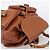 Zaino GUCCI Bamboo in pelle marrone e oro 003 2058 0016 Auth ka5812 D'oro - vista 6