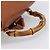 Zaino GUCCI Bamboo in pelle marrone e oro 003 2058 0016 Auth ka5812 D'oro - vista 7