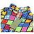 GUCCI Half Zip Trainer Cotton Multicolor Auth 196485M Multicolore - vista 10