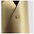 LOUIS VUITTON Monogram Pocrayon Gaston Pen Case Gold LV Auth 197153A Dorado Monograma - vista 8