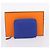 Hermès HERMES Azap Compact Silk In Wallet Leather Blue Silver Auth 198794V Argento - vista 12