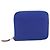 Hermès HERMES Azap Compact Silk In Wallet Leather Blue Silver Auth 198794V Argento - vista 13