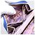 Hermès HERMES Azap Compact Silk In Wallet Leather Blue Silver Auth 198794V Argento - vista 17