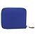 Hermès HERMES Azap Compact Silk In Wallet Leather Blue Silver Auth 198794V Argento - vista 2