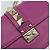 Sac à épaule VALENTINO Studs Chain en cuir Rose Doré Auth BA14809A - vue 17