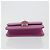 Sac à épaule VALENTINO Studs Chain en cuir Rose Doré Auth BA14809A - vue 5