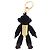 Charm Gorilla PRADA in metallo nero e oro Auth 196727M - vista 3