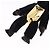 Charm Gorilla PRADA in metallo nero e oro Auth 196727M - vista 6