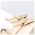 Cartera larga CHANEL Matelasse de piel de cordero Gold CC Auth BA15252 Dorado - vista 22