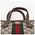 Gucci Ophidia GG Small Striped Canvas 2-Ways Tote Crossbody GG Supreme - vista 6