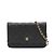 Timeless Chanel WOC aus Caviar-Leder gesteppt mit Klappe Crossbody Black Schwarz