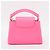 Louis Vuitton Borsa a mano Capucines Mini in pelle di vitello Rosa - vista 2